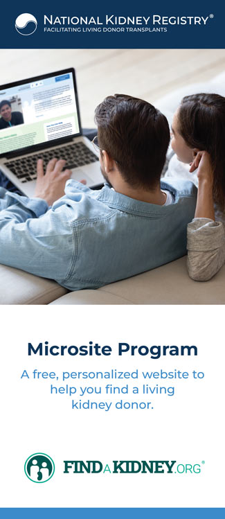 Microsite Program brochure