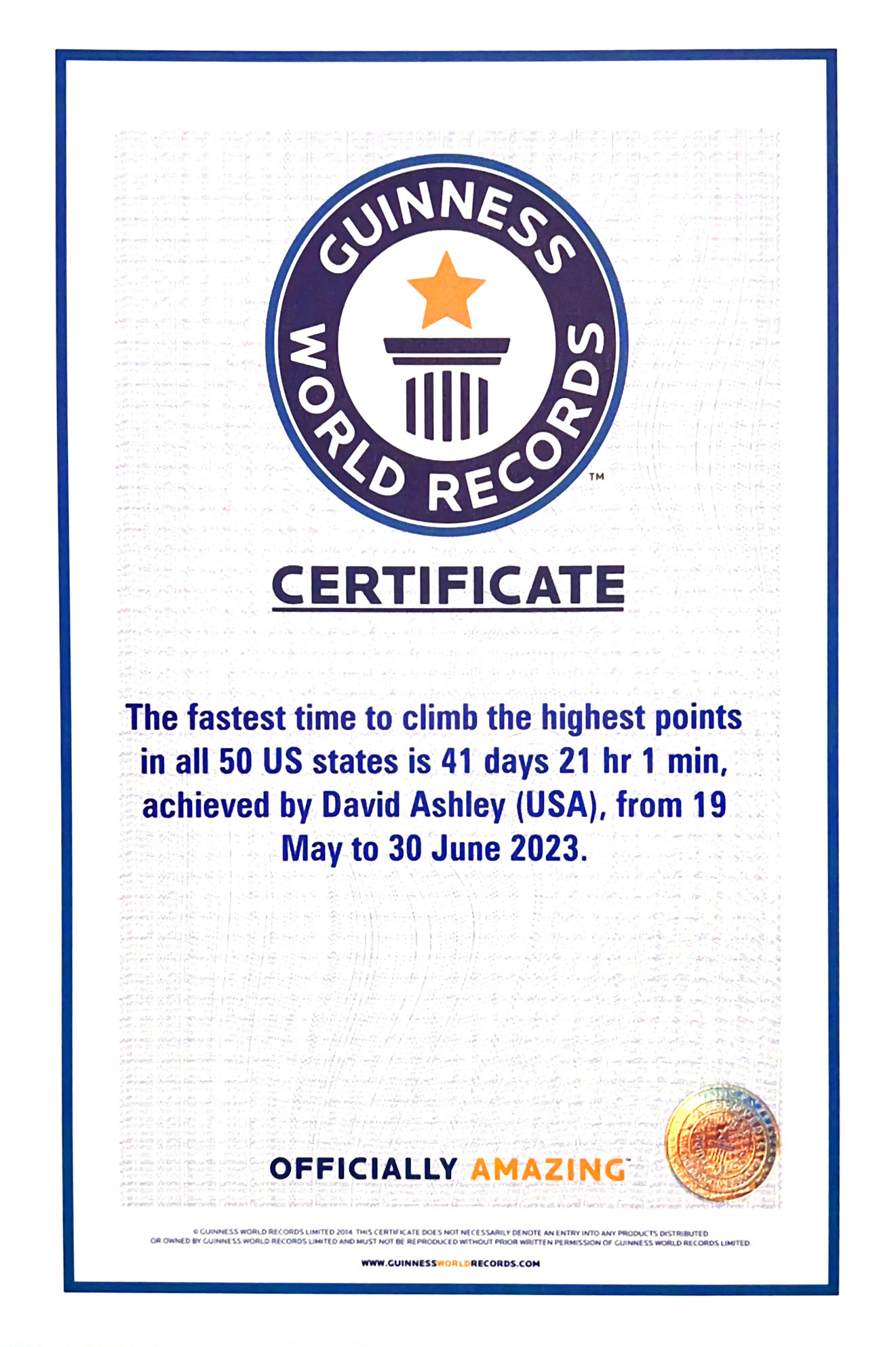 Contact The Guinness Book of World Records: This May Be The